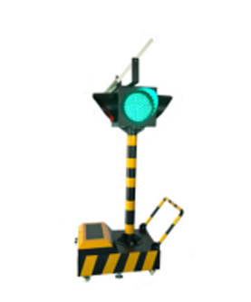 吉木萨尔太阳能移动信号灯