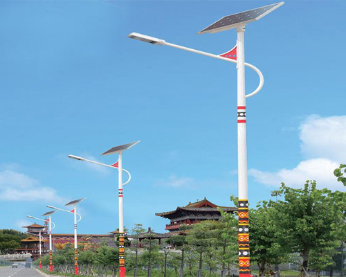 吉木萨尔民族特色路灯