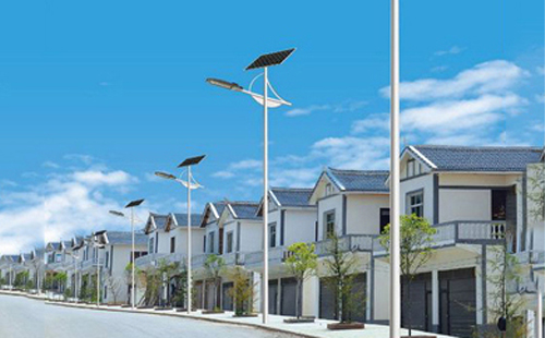 吉木萨尔太阳能路灯配置与在乡村道路照明中的应用